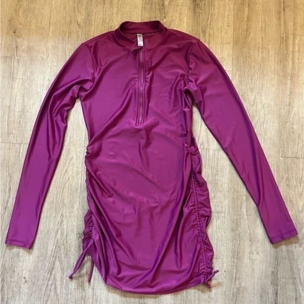Kyodan Half Zip Athletic Jacket Medium Fuchsia Pink